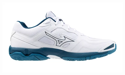 Herren Hallenschuhe Mizuno  WAVE PHANTOM 3 White/Sailor Blue/Silver