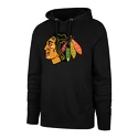 Herren Hoodie 47 Brand  NHL Chicago Blackhawks Imprint ’47 BURNSIDE Hood