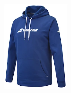 Herren Hoodie Babolat  Exercise Hood Sweat Men Sodalite Blue