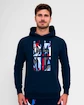 Herren Hoodie BIDI BADU  New York 2024 Logo Chill Hoody Dark Blue/Red