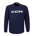 Herren Hoodie CCM  LOCKER ROOM Sweather true Navy