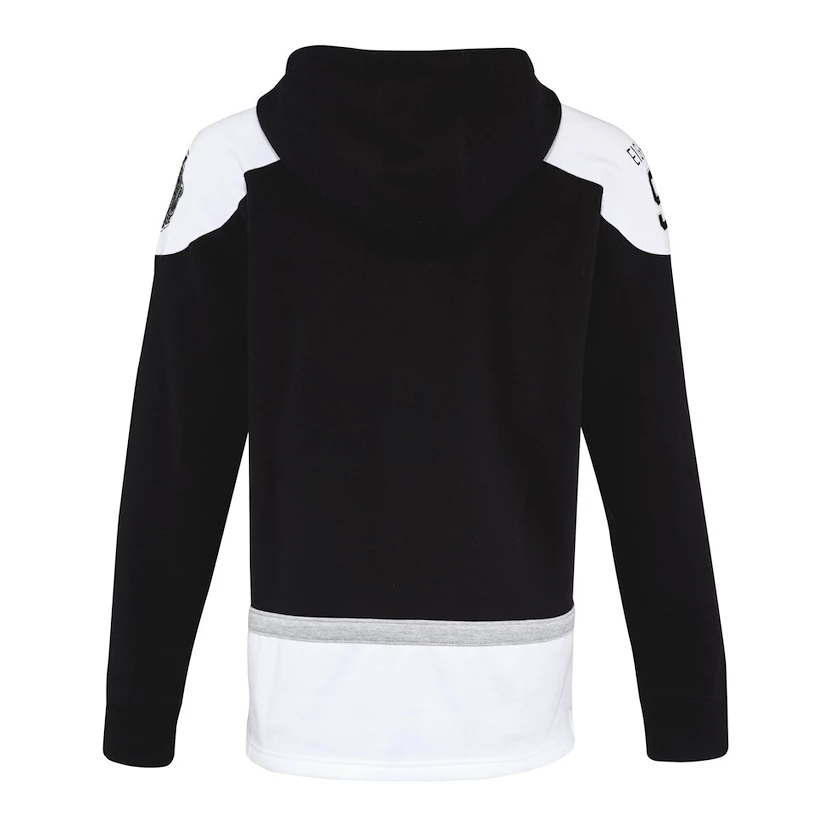 Black jersey hoodie online