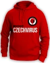 Herren Hoodie Czech Virus  Unisex Red S