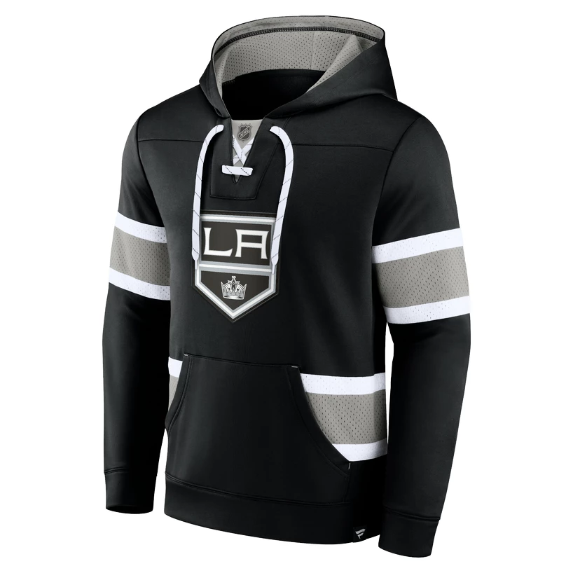 Herren Hoodie Fanatics Mens Iconic NHL Exclusive Pullover Hoodie Los Angeles Kings Sportega