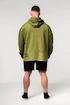 Herren Hoodie Nebbia  Washed-off Oversized Pullover Hoodie NO BS Green