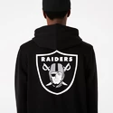 Herren Hoodie New Era  NFL Outline logo po hoody Las Vegas Raiders