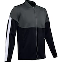 Herren Hoodie Under Armour  Athlete Recovery Knit Warm Up Top grey S