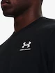 Herren Hoodie Under Armour  Essential Fleece Crew-BLK