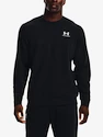 Herren Hoodie Under Armour  Essential Fleece Crew-BLK