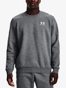 Herren Hoodie Under Armour  Essential Fleece Crew-GRY