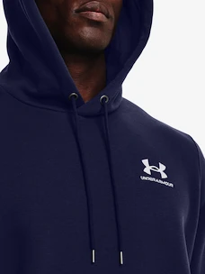 Herren Hoodie Under Armour  Essential Fleece Hoodie-NVY