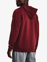 Herren Hoodie Under Armour  Essential Fleece Hoodie-RED