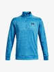 Herren Hoodie Under Armour  Fleece 1/4 Zip-BLU