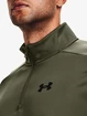 Herren Hoodie Under Armour  Fleece 1/4 Zip-GRN