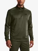 Herren Hoodie Under Armour  Fleece 1/4 Zip-GRN