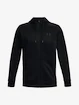 Herren Hoodie Under Armour  Fleece FZ Hoodie-BLK