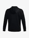 Herren Hoodie Under Armour  Fleece FZ Hoodie-BLK