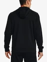 Herren Hoodie Under Armour  Fleece FZ Hoodie-BLK