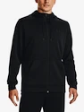 Herren Hoodie Under Armour  Fleece FZ Hoodie-BLK XXL