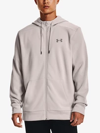 Herren Hoodie Under Armour Fleece FZ Hoodie-GRY