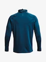 Herren Hoodie Under Armour  OUTRUN THE COLD FUNNEL-BLU