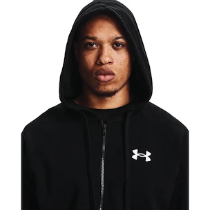 Herren Hoodie Under Armour  RIVAL FLC LOCKERTAG FZ HD-BLK L