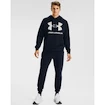 Herren Hoodie Under Armour  Rival Fleece Big Logo HD dark blue