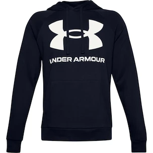 Herren Hoodie Under Armour  Rival Fleece Big Logo HD dark blue SMT