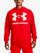 Herren Hoodie Under Armour  Rival Fleece Big Logo HD-RED