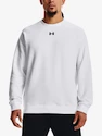 Herren Hoodie Under Armour  Rival Fleece Crew-WHT 3XL