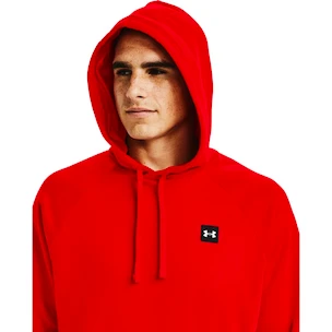 Herren Hoodie Under Armour  Rival Fleece Hoodie red