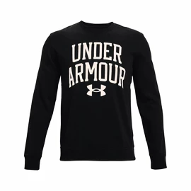 Herren Hoodie Under Armour RIVAL TERRY CREW-BLK