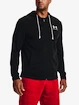 Herren Hoodie Under Armour  Rival Terry LC FZ-BLK