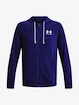 Herren Hoodie Under Armour  Rival Terry LC FZ-BLU