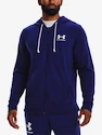 Herren Hoodie Under Armour  Rival Terry LC FZ-BLU