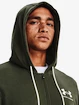 Herren Hoodie Under Armour  Rival Terry LC FZ-GRN