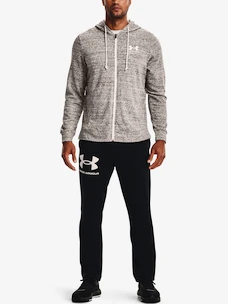 Herren Hoodie Under Armour  Rival Terry LC FZ-WHT