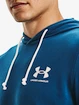 Herren Hoodie Under Armour  RIVAL TERRY LC HD-BLU