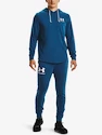 Herren Hoodie Under Armour  RIVAL TERRY LC HD-BLU