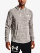 Herren Hoodie Under Armour  RIVAL TERRY LC HD-WHT