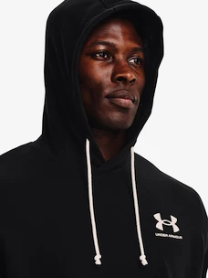 Herren Hoodie Under Armour  Rival Terry LC SS HD-BLK M