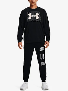 Herren Hoodie Under Armour  Rival Terry Logo Crew-BLK S