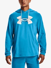 Herren Hoodie Under Armour Rival Terry Logo Hoodie-BLU