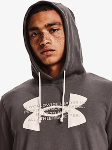 Herren Hoodie Under Armour  Rival Terry Logo Hoodie-BRN