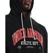 Herren Hoodie Under Armour  Rival Try Athlc Dept HD-BLK