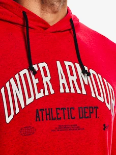 Herren Hoodie Under Armour  Rival Try Athlc Dept HD-RED