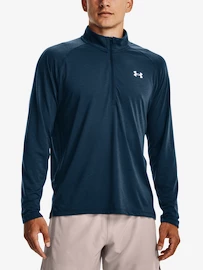 Herren Hoodie Under Armour STREAKER HALF ZIP-BLU