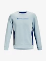 Herren Hoodie Under Armour  SUMMIT KNIT CREW-BLU