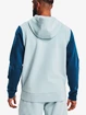 Herren Hoodie Under Armour  SUMMIT KNIT FZ HD-BLU