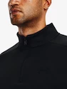 Herren Hoodie Under Armour  UA Armour Fleece 1/4 Zip-BLK